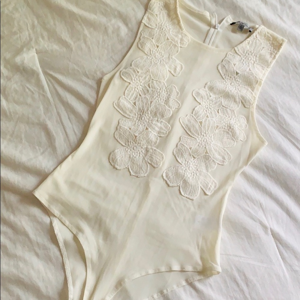 Charlotte Russe Mesh Body Suit // NWT